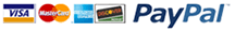 Credit/Debit and PayPal Accepted