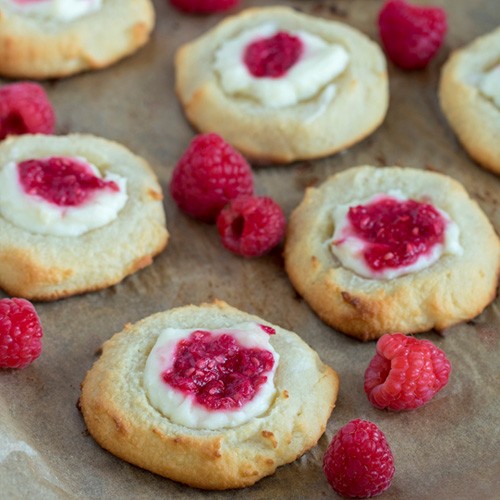 Raspberry Danish Cookies