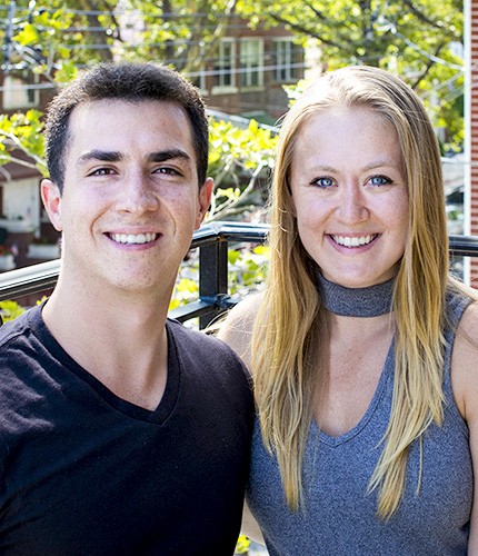Rami Abramov and Vicky Ushakova